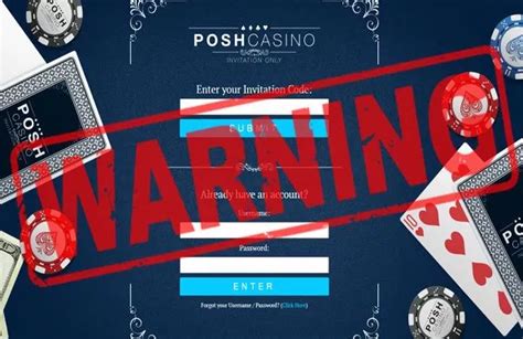 posh casino deposit codes